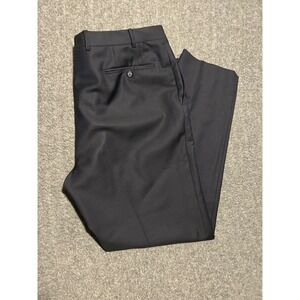 Canali wool dress pants slacks mens blue fit 38X31.5 office work
